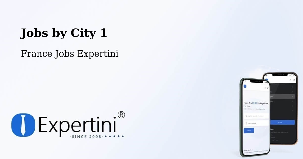City Jobs in France - Expertini